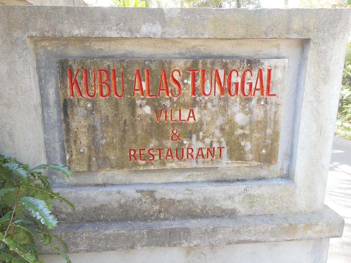 Kubu Alas Tunggal Villa Sidemen  Exterior foto